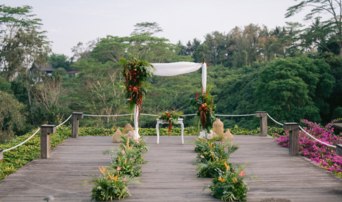 Ceremonial Plaza Intimate Wedding Decoration