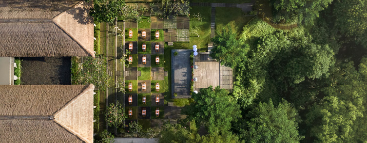 The Amphitheatre - Aerial view