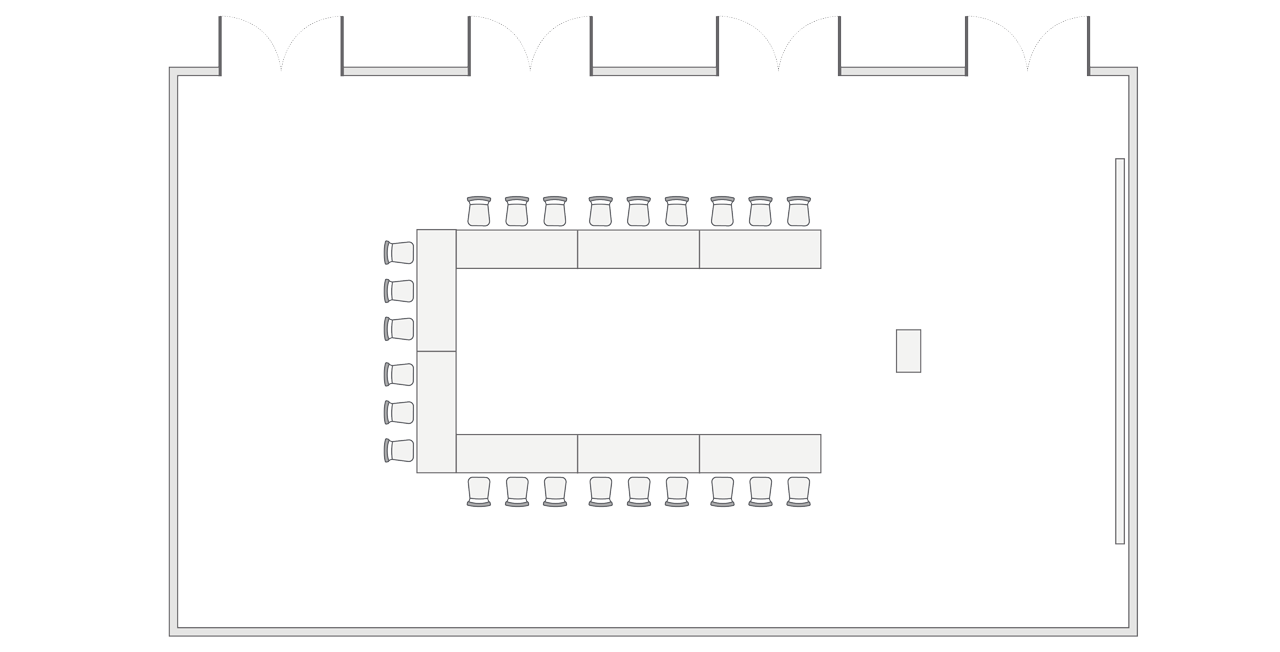 The Banjar u-shape setup