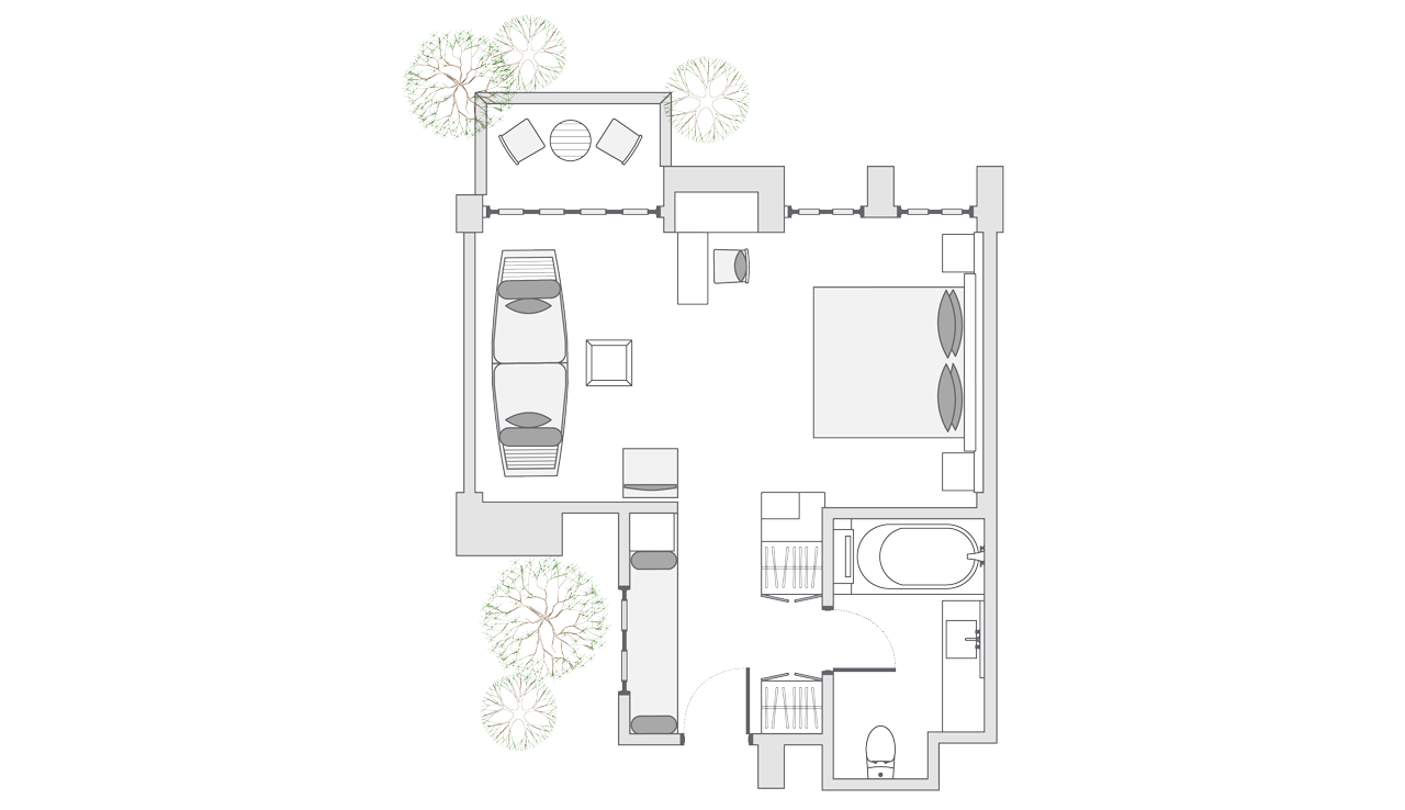 Impressive Forest Suite floor plan